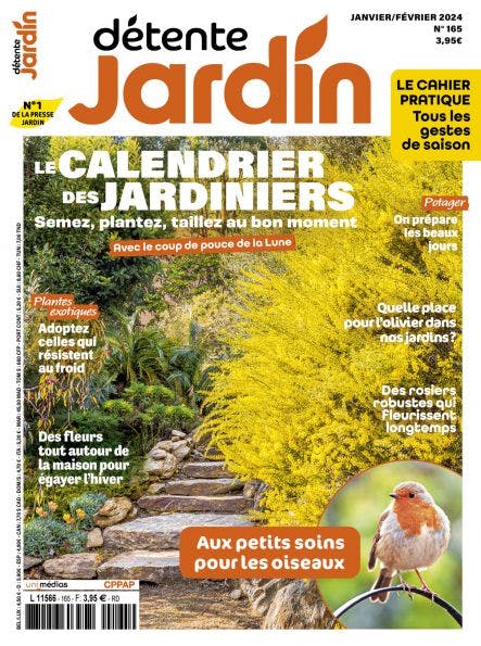 Détente jardin janvier - février 2024