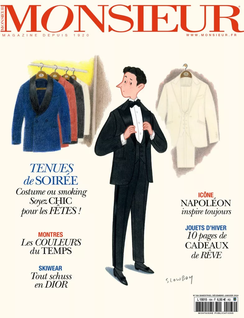 Monsieur magazine décembre 2023 – janvier 2024