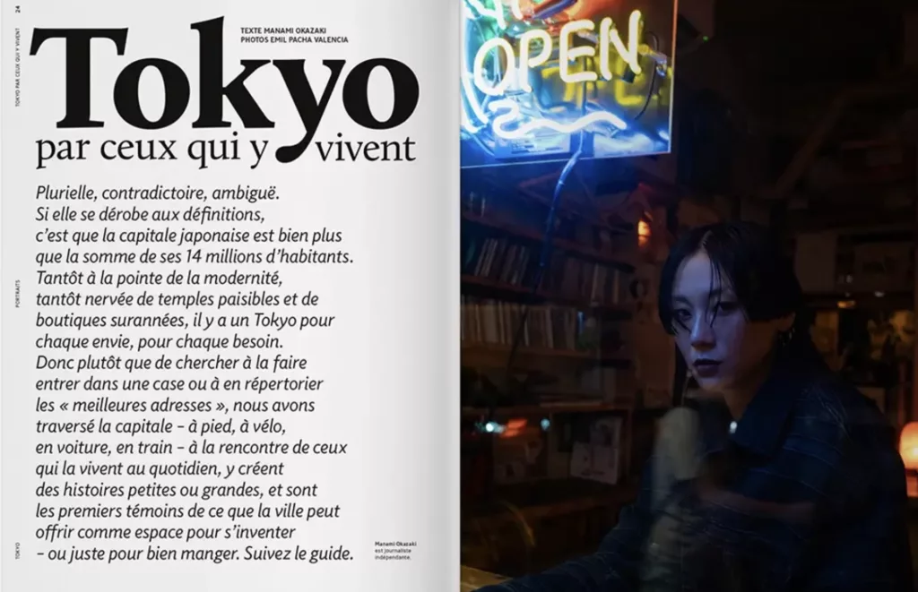 Éditorial du magazine Tempura automne 2024