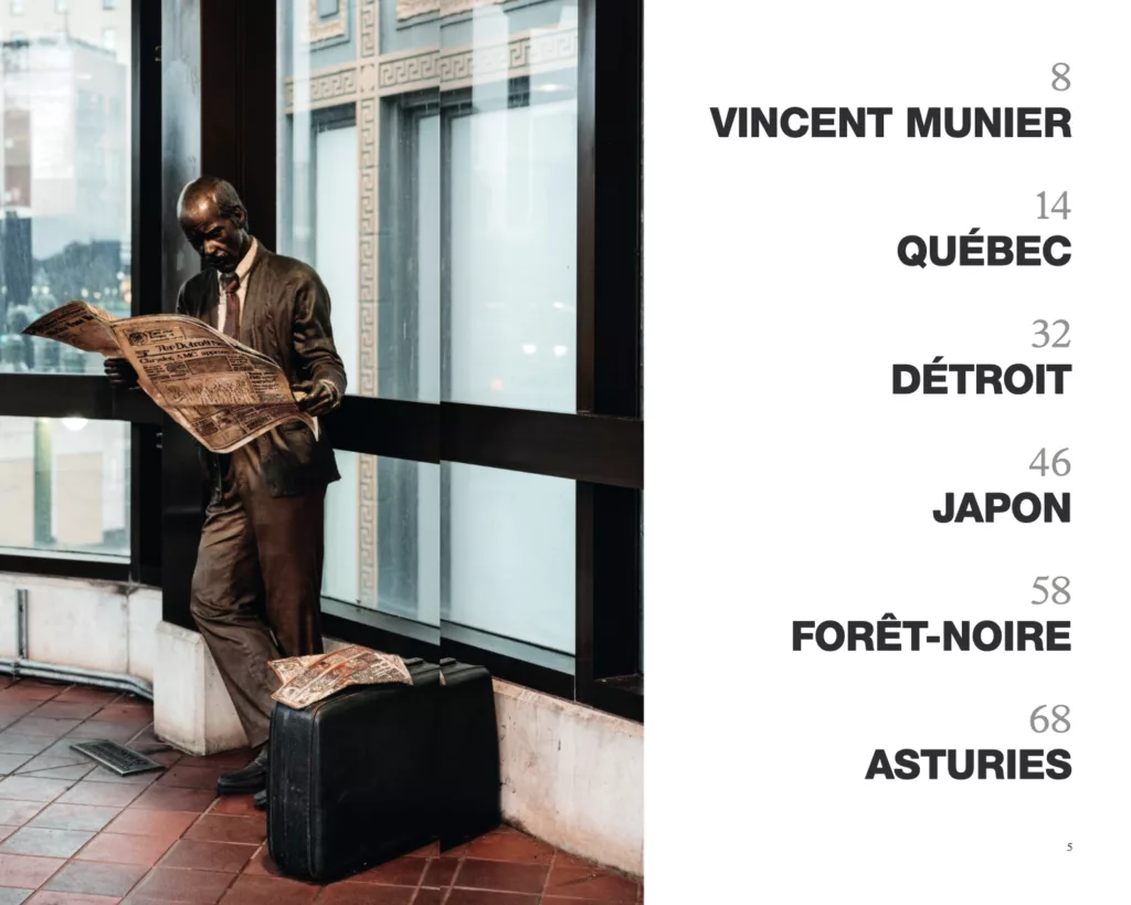 Sommaire du magazine A R le nouveau voyageur hiver 2025